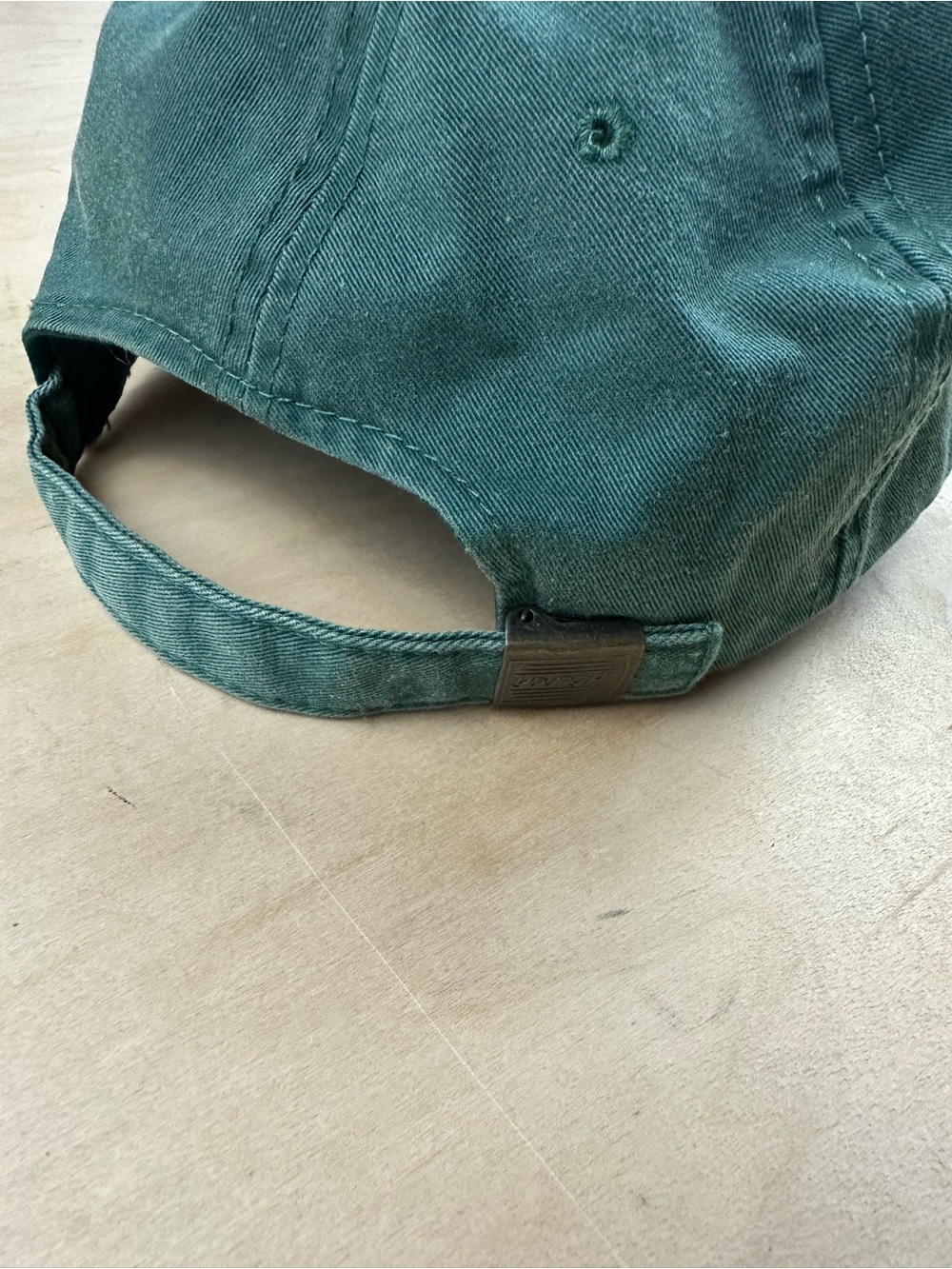 Volkswagen Green Baseball Cap with Blue & White Patch - Picture 7 of 11